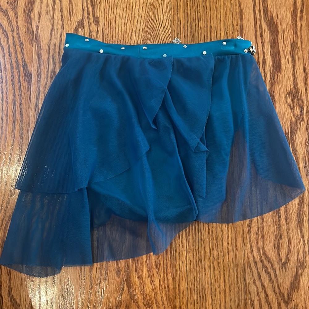 Révérence Teal Lyrical Dance Costume - Picture 7 of 8
